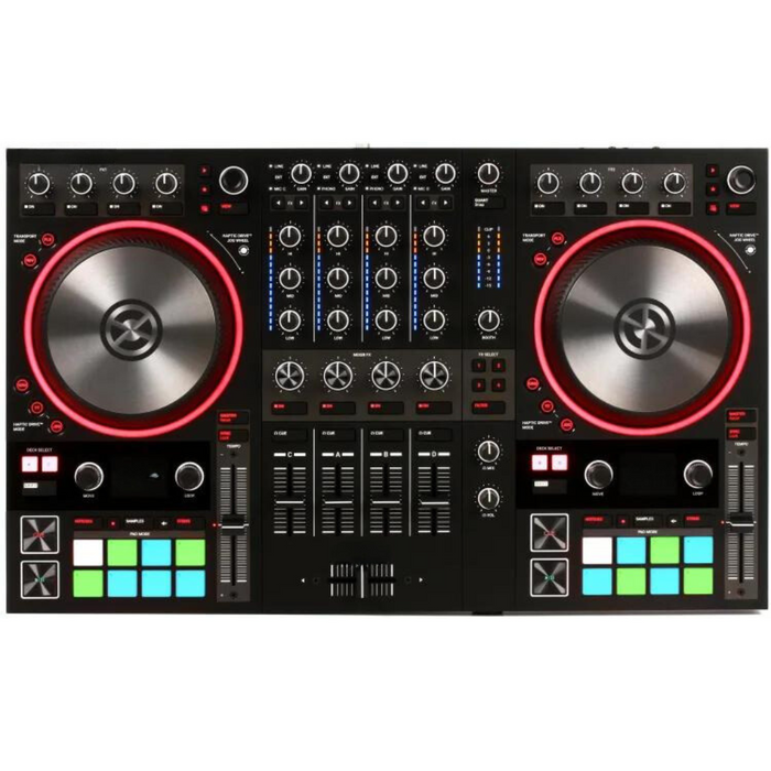 THEx S4 MK3 4-channel DJ Controller with Case