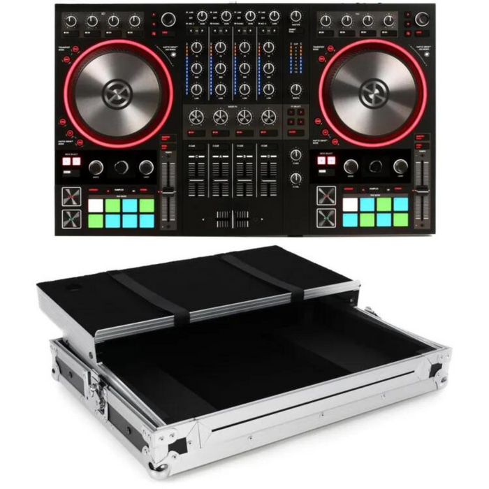 THEx S4 MK3 4-channel DJ Controller with Case