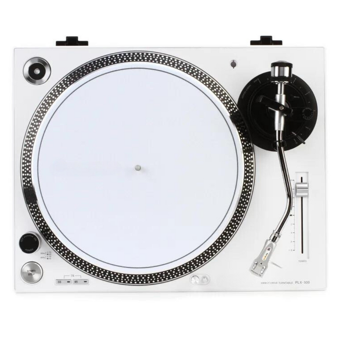 THEx DJ PLX-500 Direct Drive Turntable - White